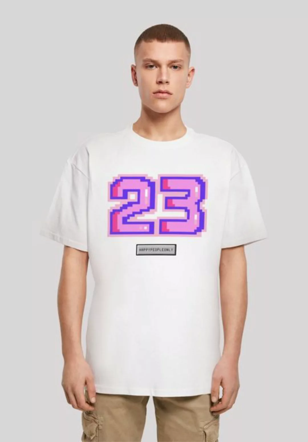 F4NT4STIC T-Shirt "Pixel 23 pink", Print günstig online kaufen