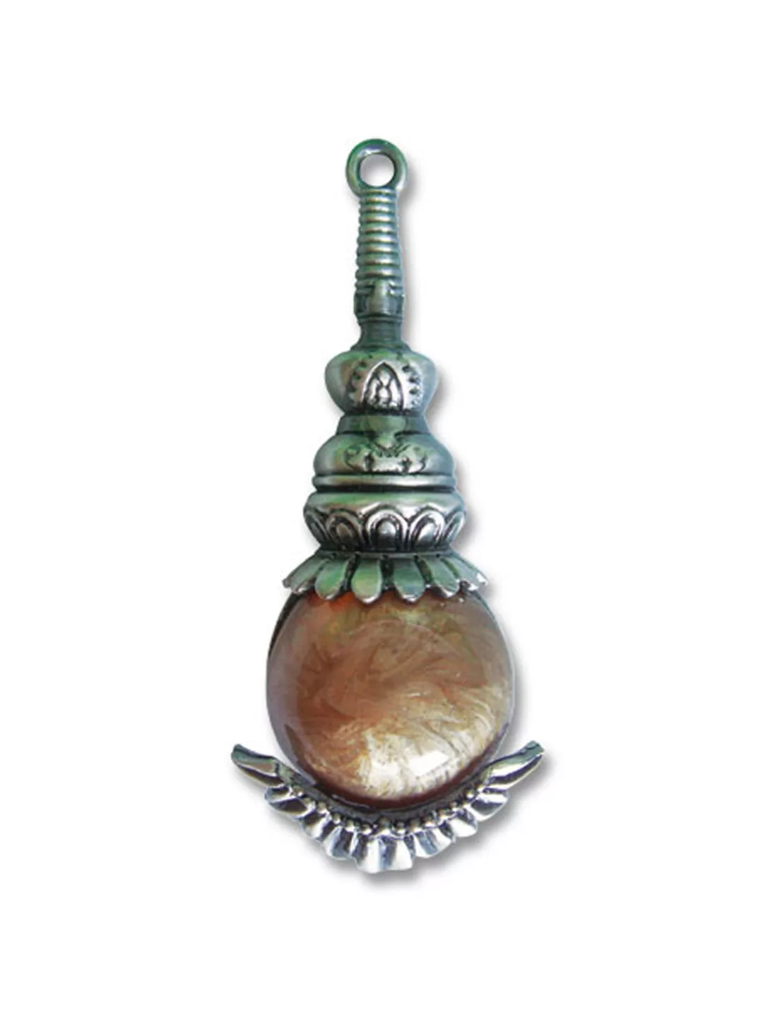 Adelia´s Amulett "Amulett Anhänger Briar Dharma Charms Saptaratna Stein", S günstig online kaufen