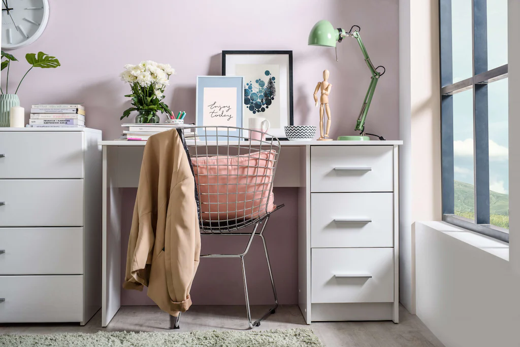 INOSIGN Schreibtisch "Tales", platzsparend mit Stauraum, ideal für das Home günstig online kaufen
