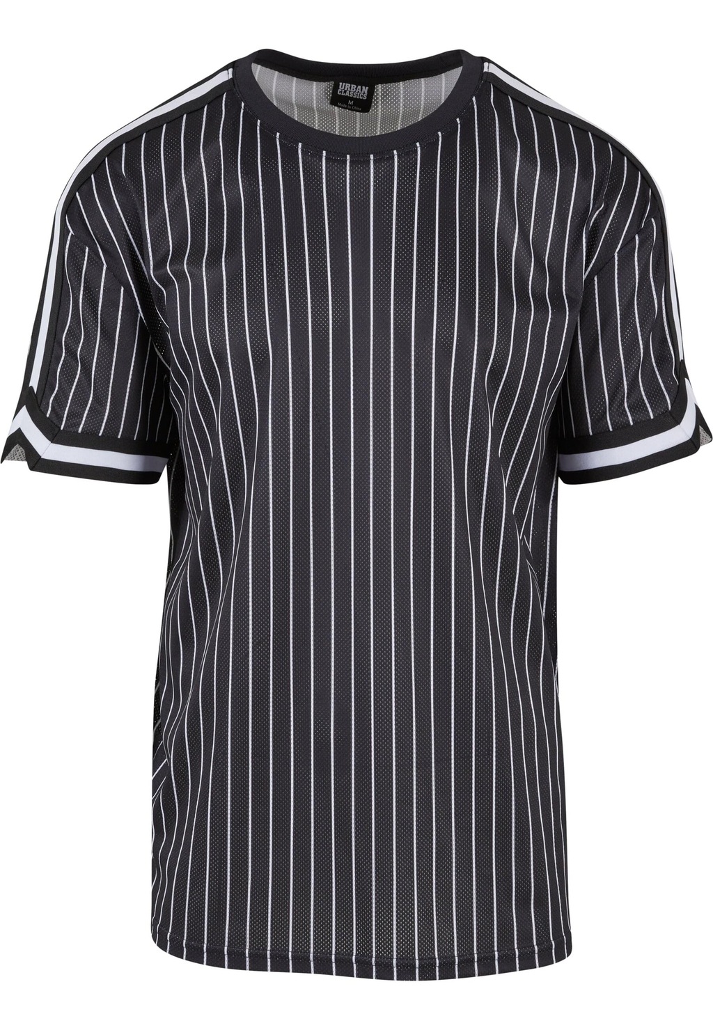 URBAN CLASSICS T-Shirt "Urban Classics Herren Oversized Striped Mesh Tee", günstig online kaufen