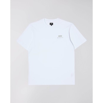 Edwin  T-Shirts & Poloshirts 45421MC000120 LOGO CHEST-WHITE günstig online kaufen