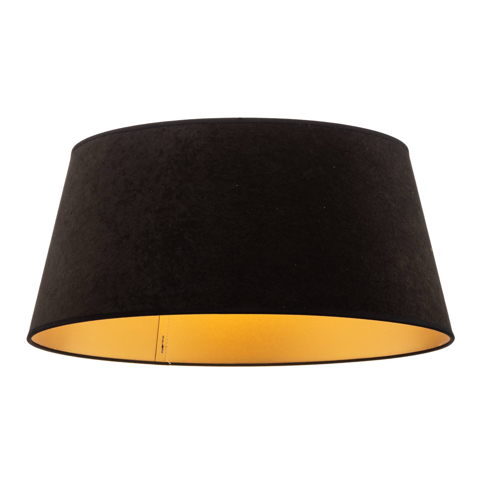 Lampenschirm Cone Höhe 22,5 cm, schwarz/gold günstig online kaufen