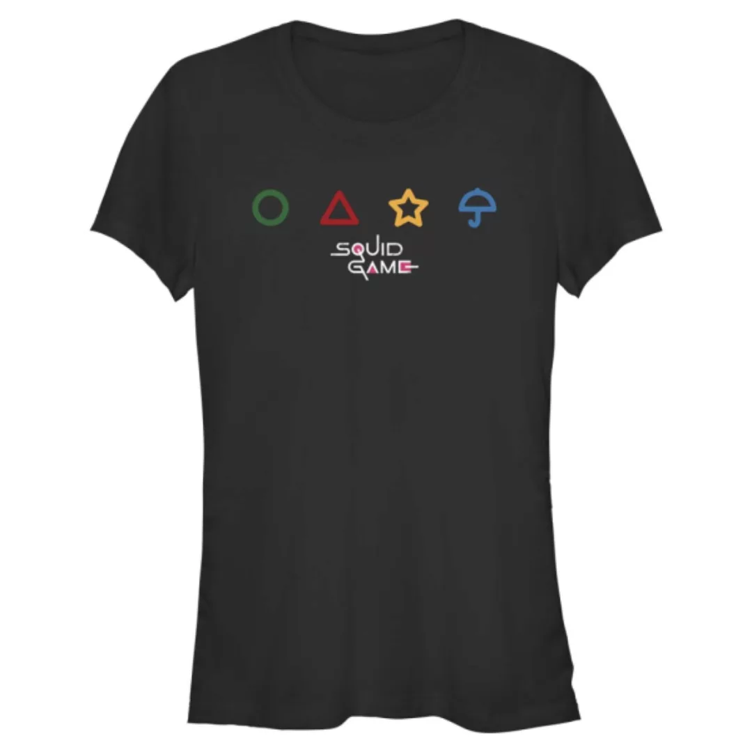 Netflix - Squid Game - Logo Umbrella Game - Frauen T-Shirt günstig online kaufen