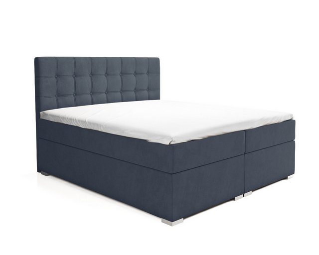 Deine Möbel 24 Boxspringbett MAGIC Komplettbett Polsterbett inkl. Bonellfed günstig online kaufen