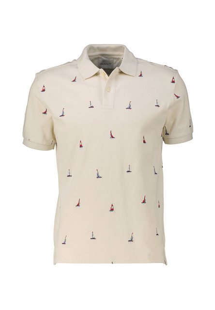 Gant Poloshirt Herren Poloshirt mit Stickerei GRAPHIC (1-tlg) günstig online kaufen