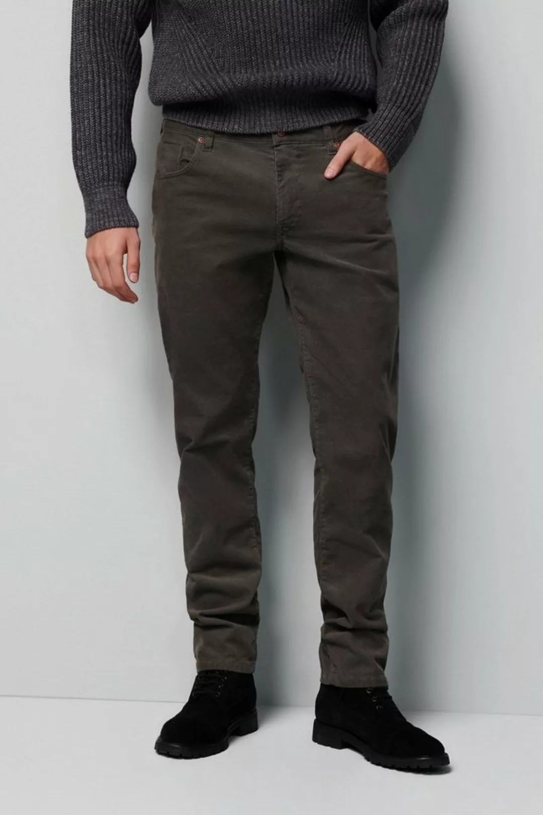 MEYER Cordhose (1-tlg) im unifarbenen Design günstig online kaufen