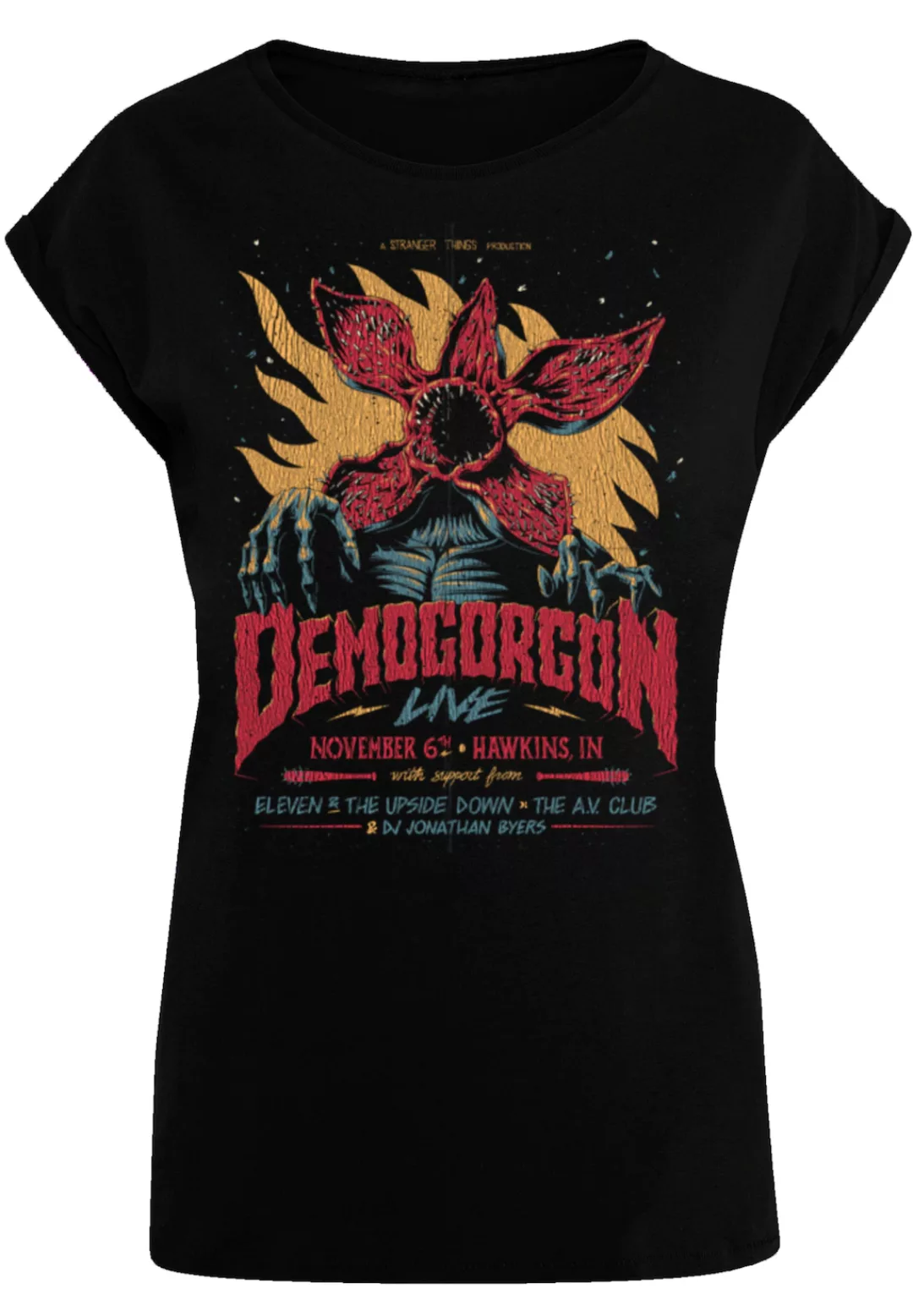 F4NT4STIC T-Shirt "Stranger Things Demogorgon Poster", Premium Qualität günstig online kaufen