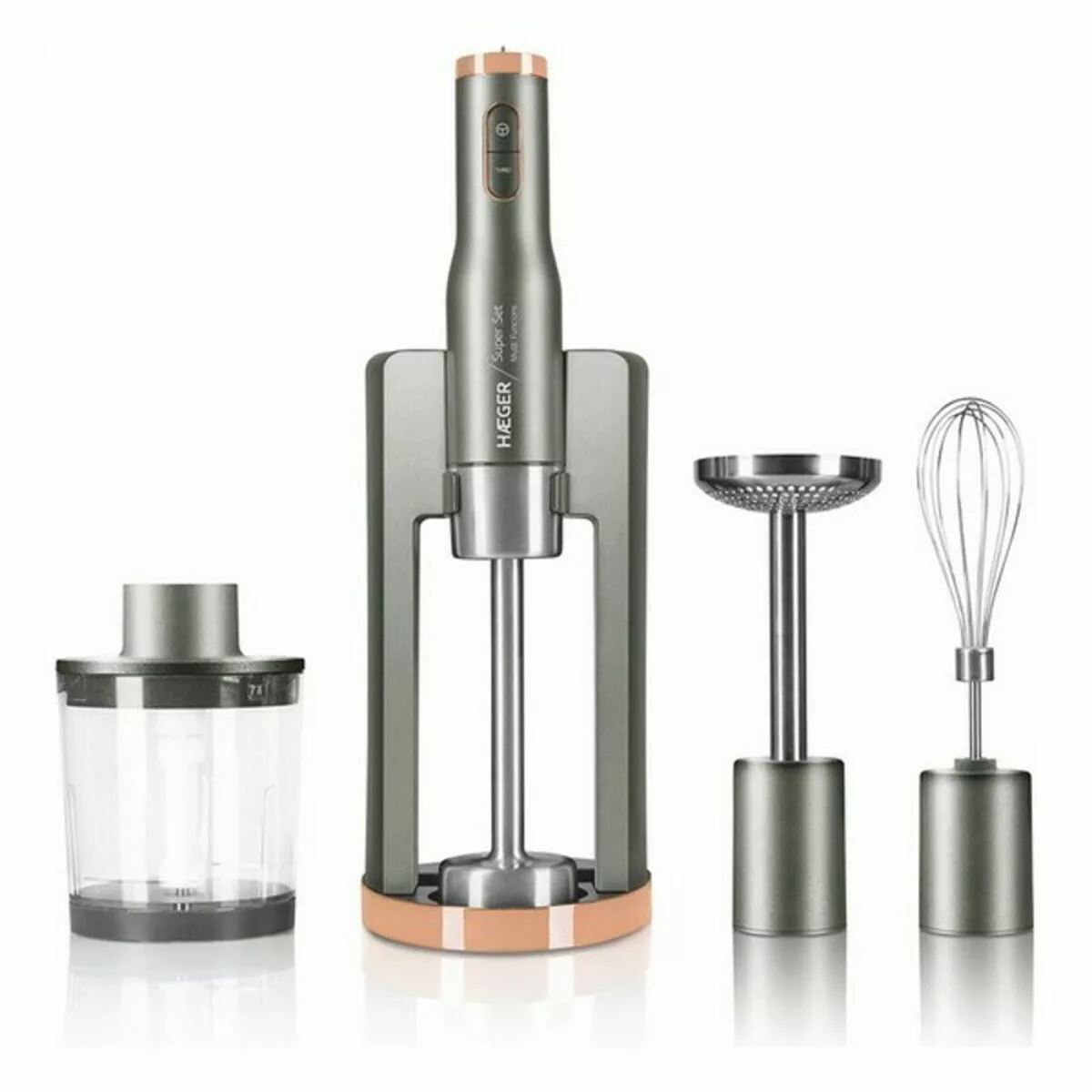 Handrührgerät Haeger Super Set Grau 800 W günstig online kaufen