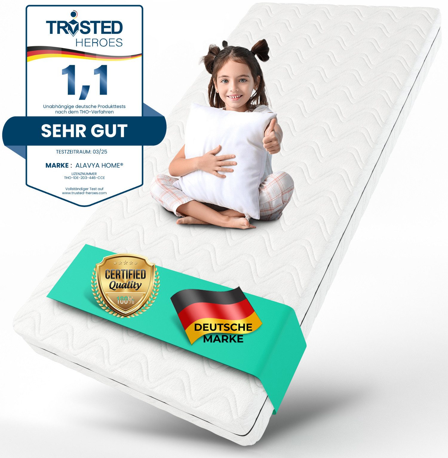 Kindermatratze COZY I Das Beste für günstig online kaufen