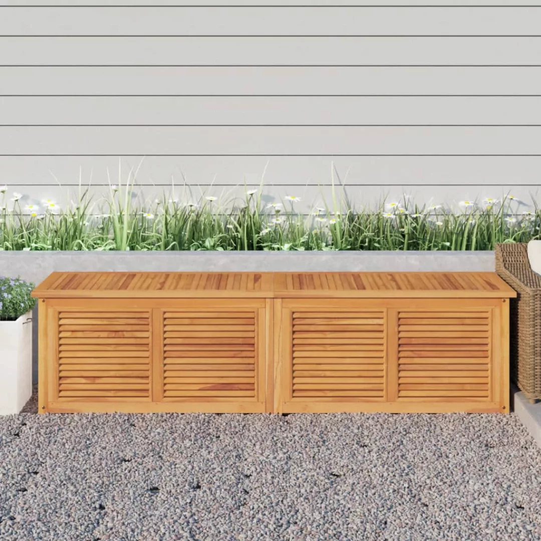 Vidaxl Gartenbox Mit Beutel 200x50x53 Cm Massivholz Teak günstig online kaufen