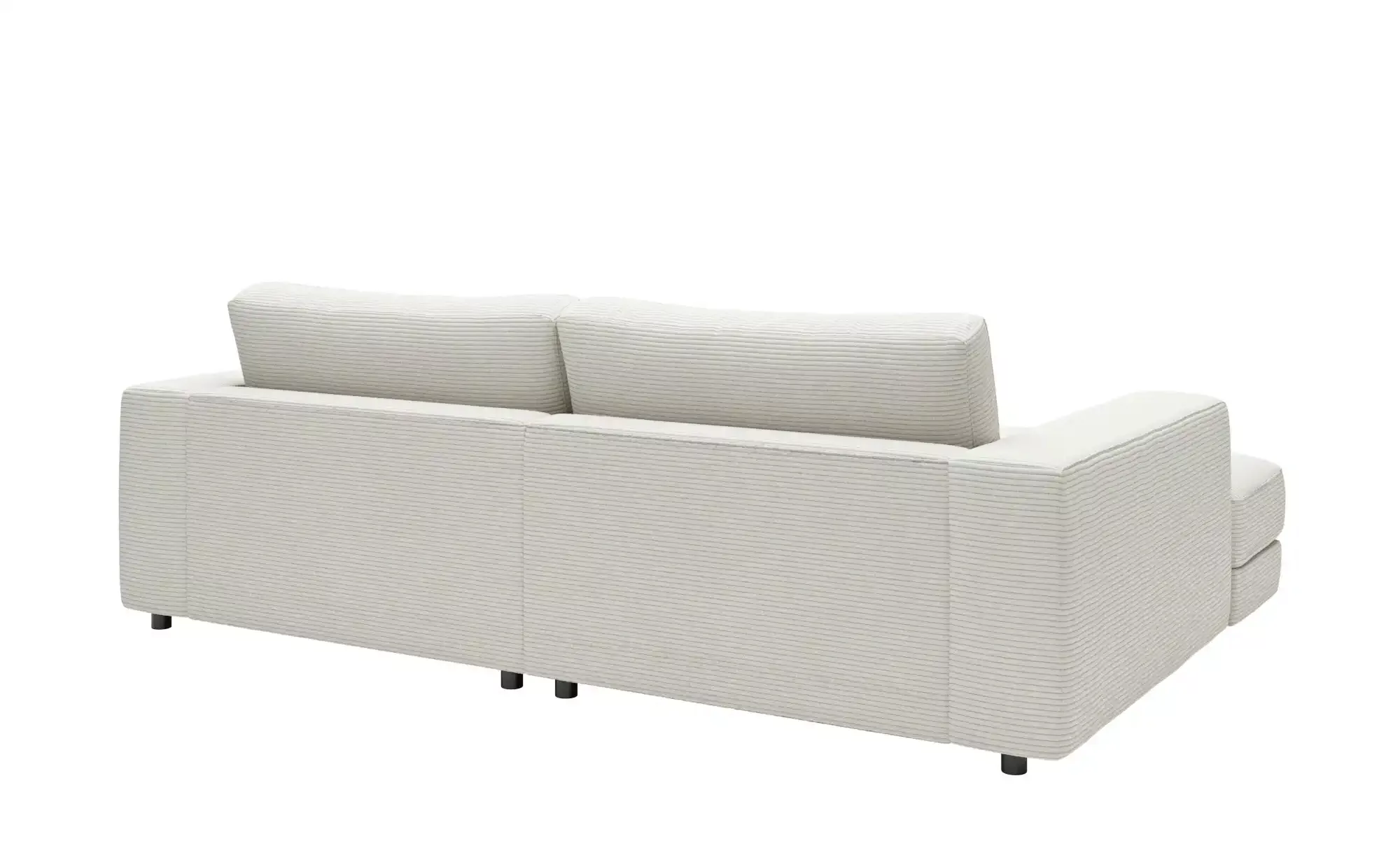 Jette Home Ecksofa in Cord Sila ¦ weiß ¦ Maße (cm): B: 250 H: 85 T: 170.0 P günstig online kaufen