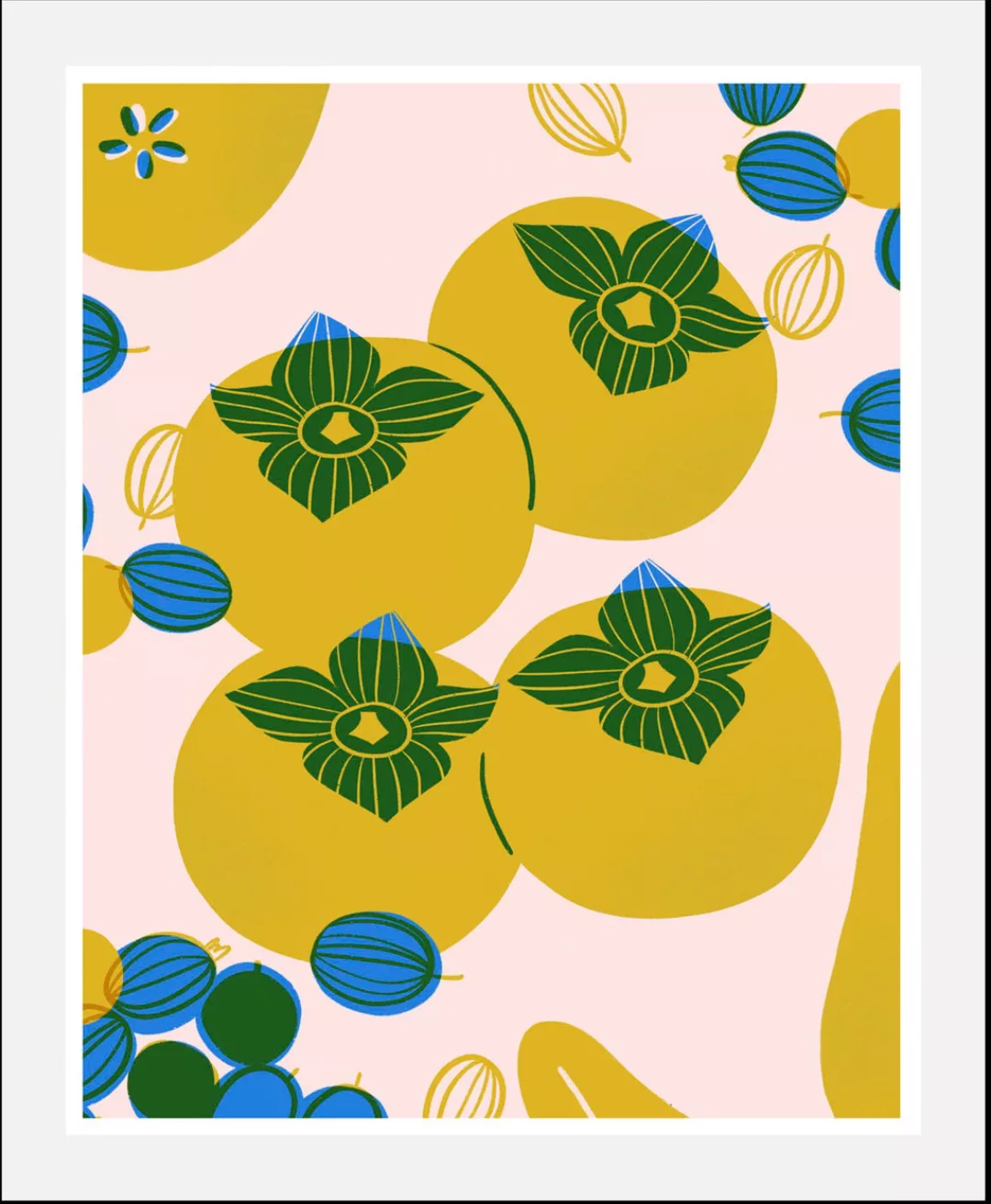 queence Bild »Elmer«, Obst-Obst Bilder-Essen-Lebensmittel-Kunst, (1 St.), g günstig online kaufen