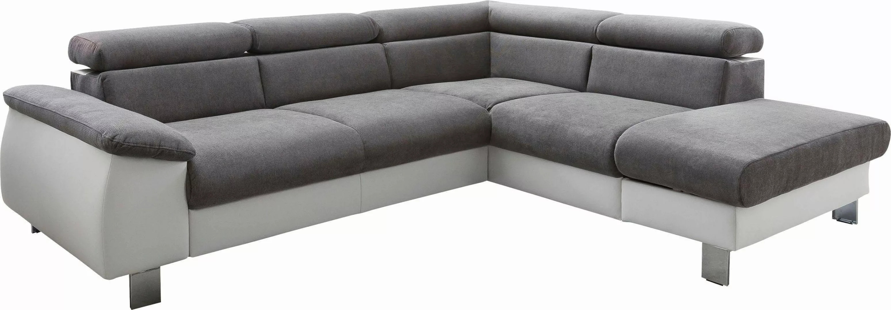 COTTA Ecksofa "Komaris L-Form mit Kopfteilverstellung", wahlweise mit Bettf günstig online kaufen