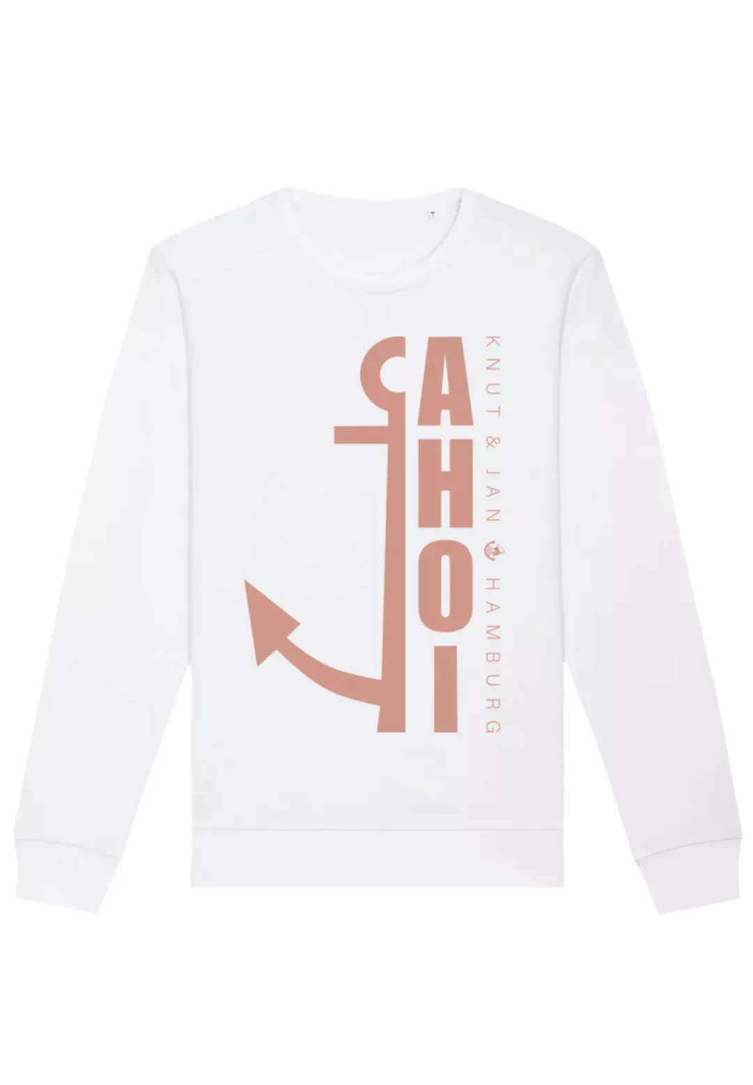 F4NT4STIC Sweatshirt "Ahoi Anker Outlines Knut & Jan Hamburg", Premium Qual günstig online kaufen