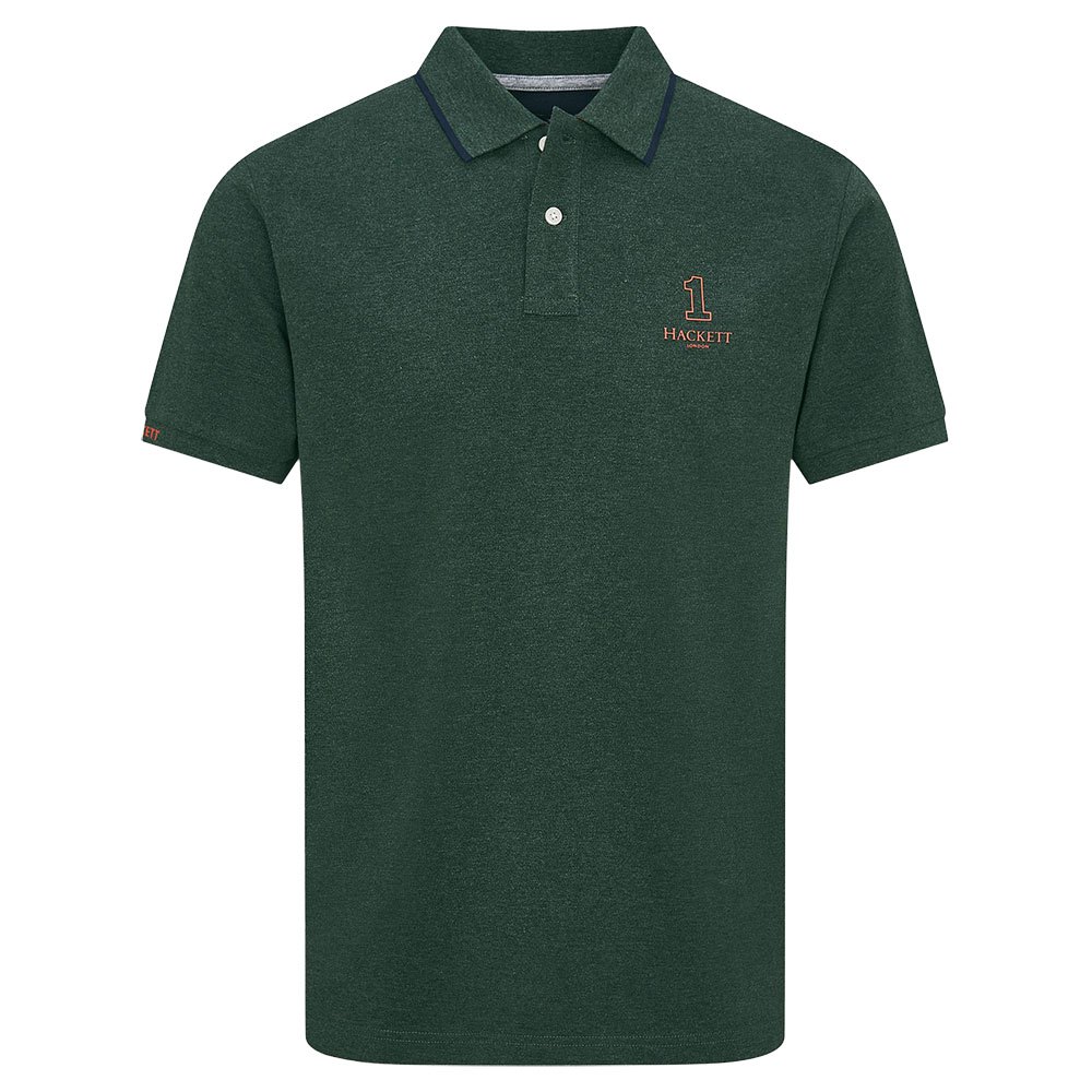 Hackett Number Kurzarm-polo 3XL Forest Green günstig online kaufen