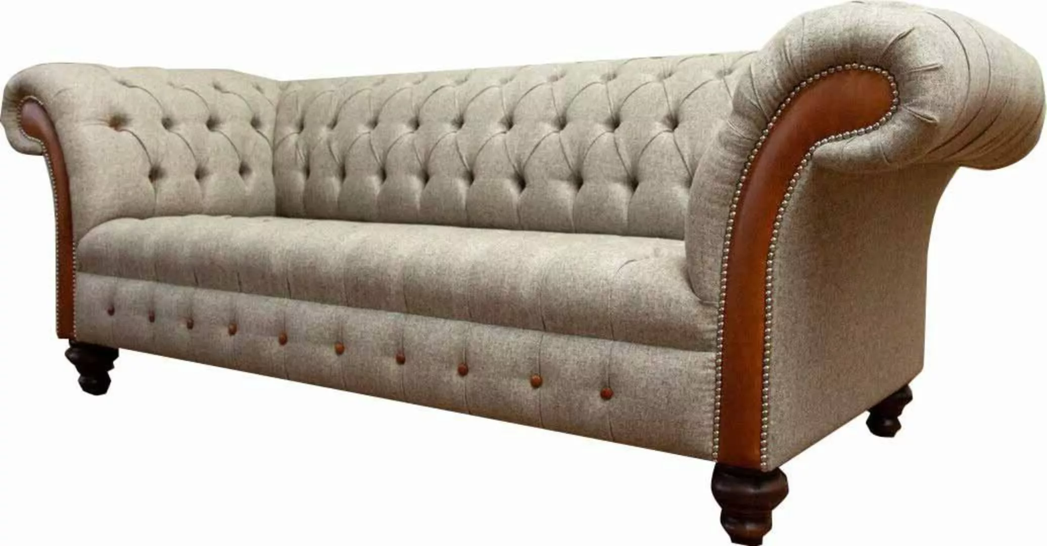 JVmoebel Chesterfield-Sofa, Sofa Chesterfield Klassisch Design Wohnzimmer S günstig online kaufen