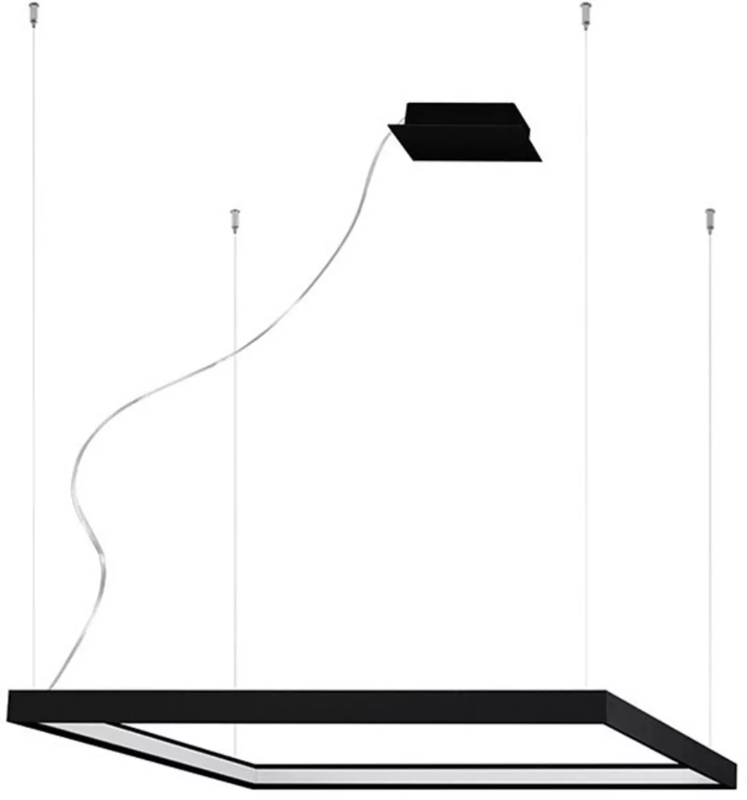 SOLLUX lighting Kronleuchter »NELYA«, 1 flammig, Leuchtmittel LED-Modul   L günstig online kaufen