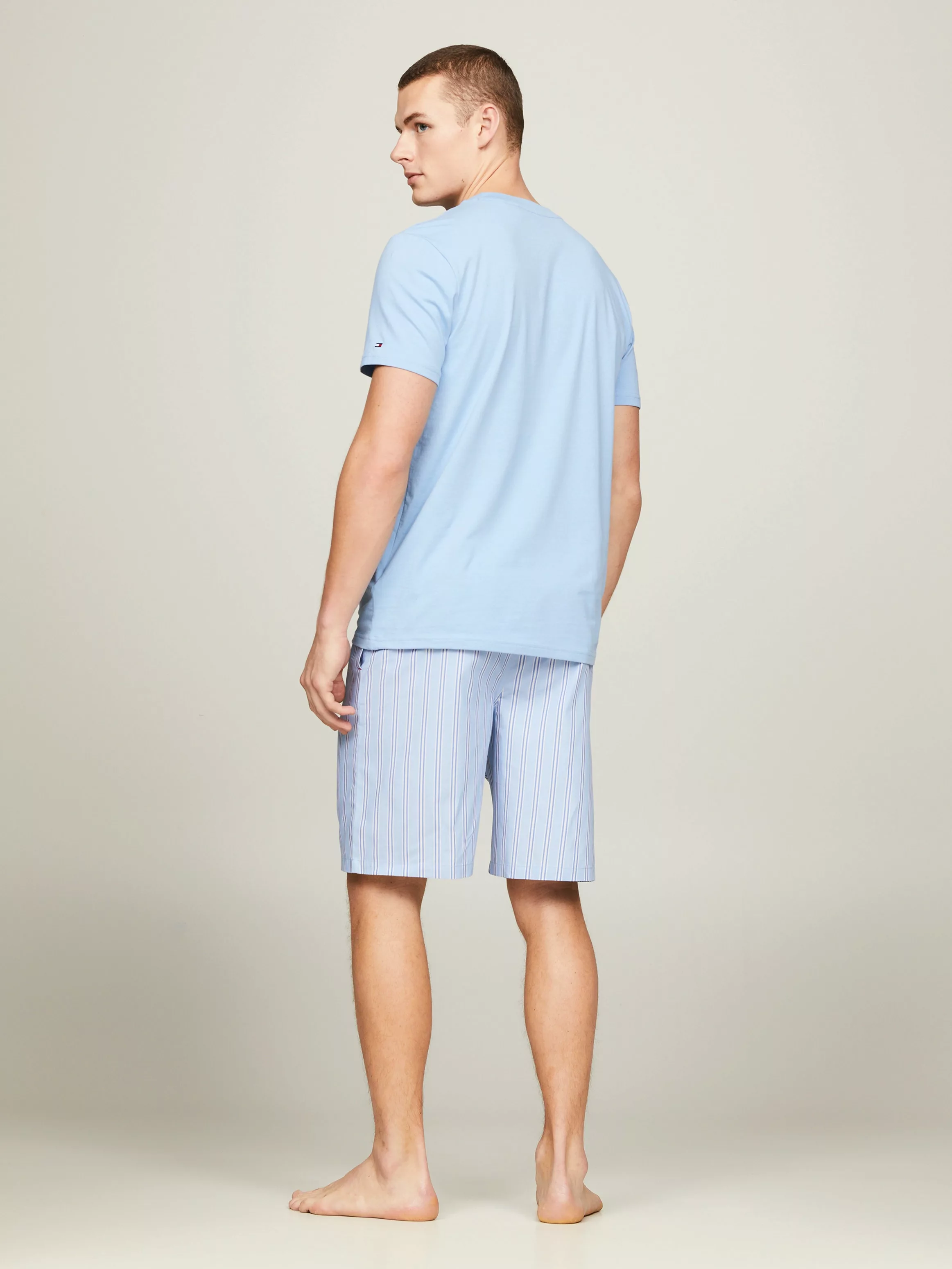Tommy Hilfiger Underwear Pyjama "SS WOVEN PJ SET DRAWSTRING", (Set, 2 tlg., günstig online kaufen