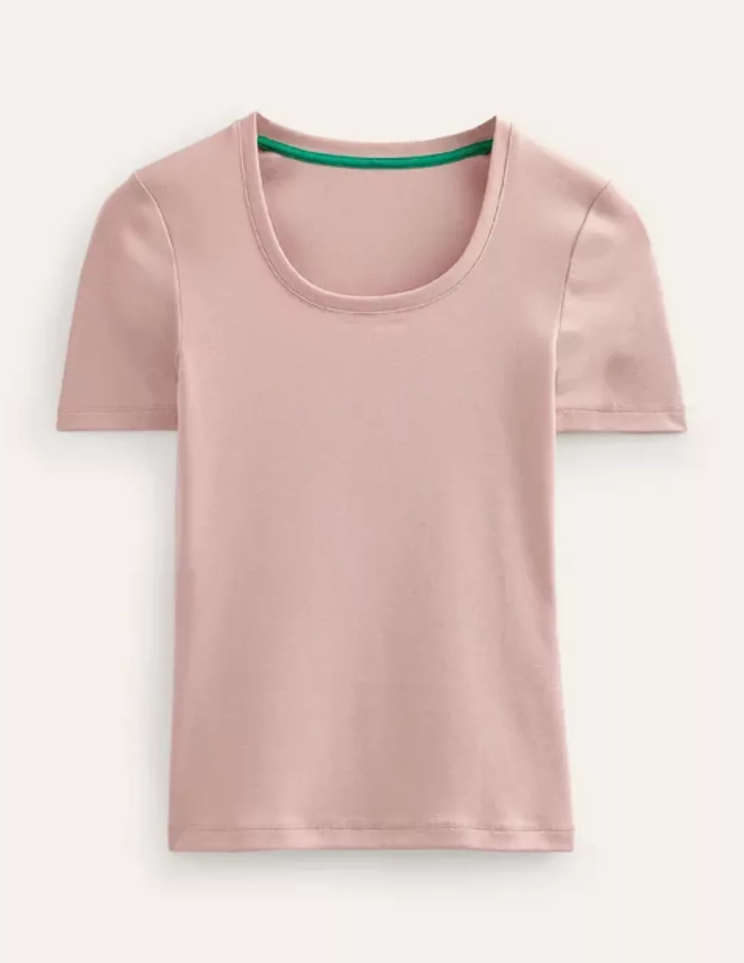Basic-T-Shirt aus Jersey Damen Boden, Milchshake günstig online kaufen