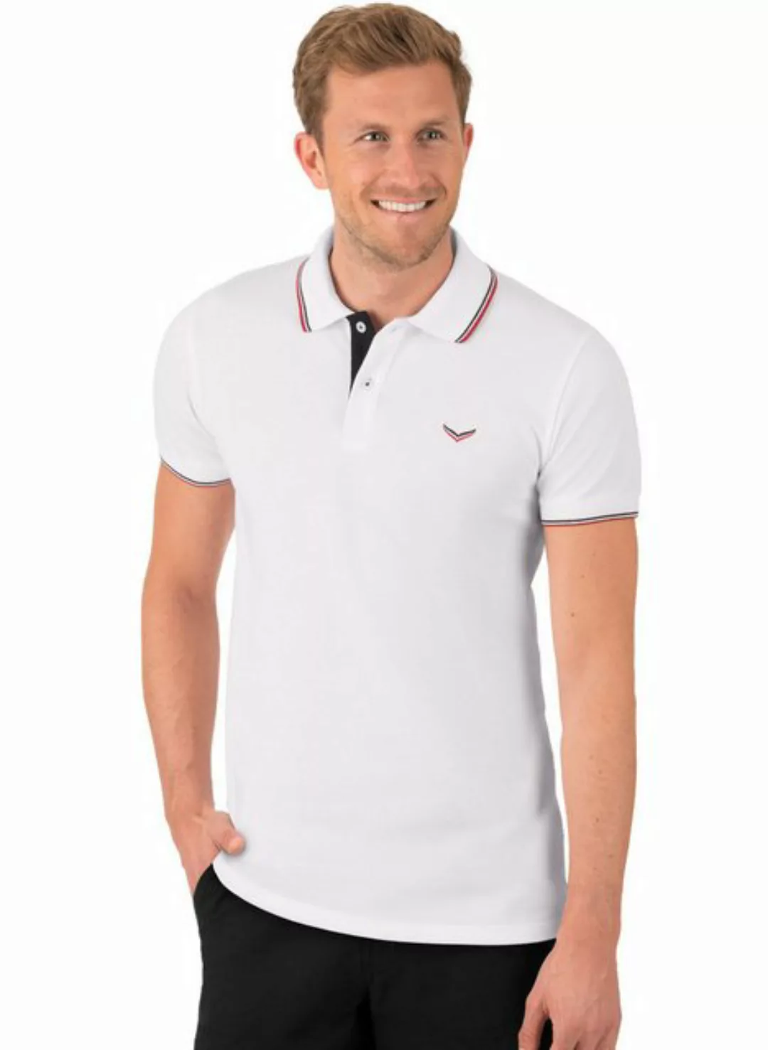 Trigema Poloshirt TRIGEMA Slim Fit Polohemd (1-tlg) günstig online kaufen