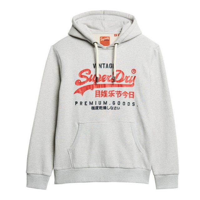 Superdry Sweatshirt Herren Hoodie - Duo Vintage Logo Hoodie, Logo günstig online kaufen