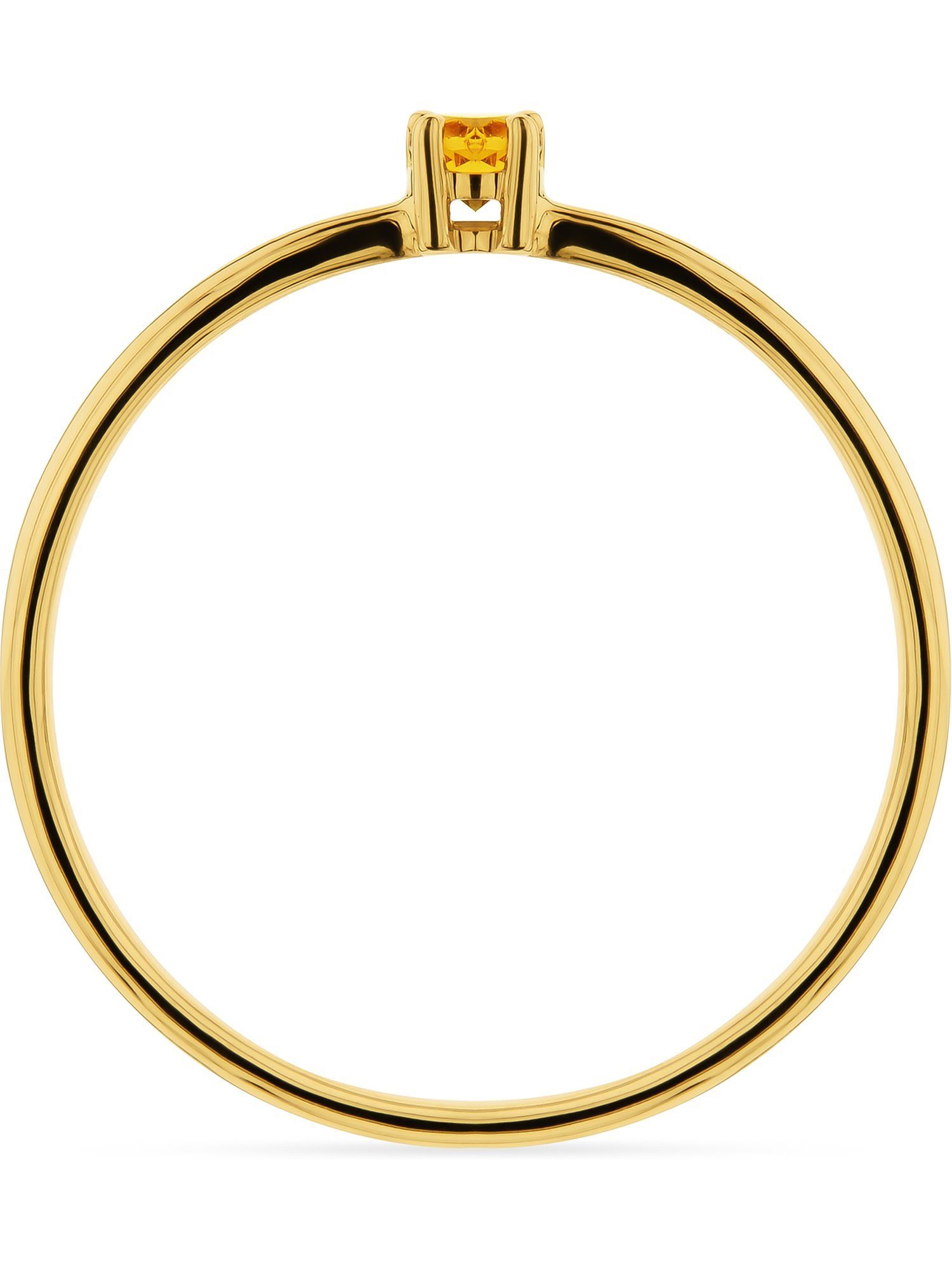 CHRIST Goldring CHRIST Damen-Damenring 375er Gelbgold günstig online kaufen