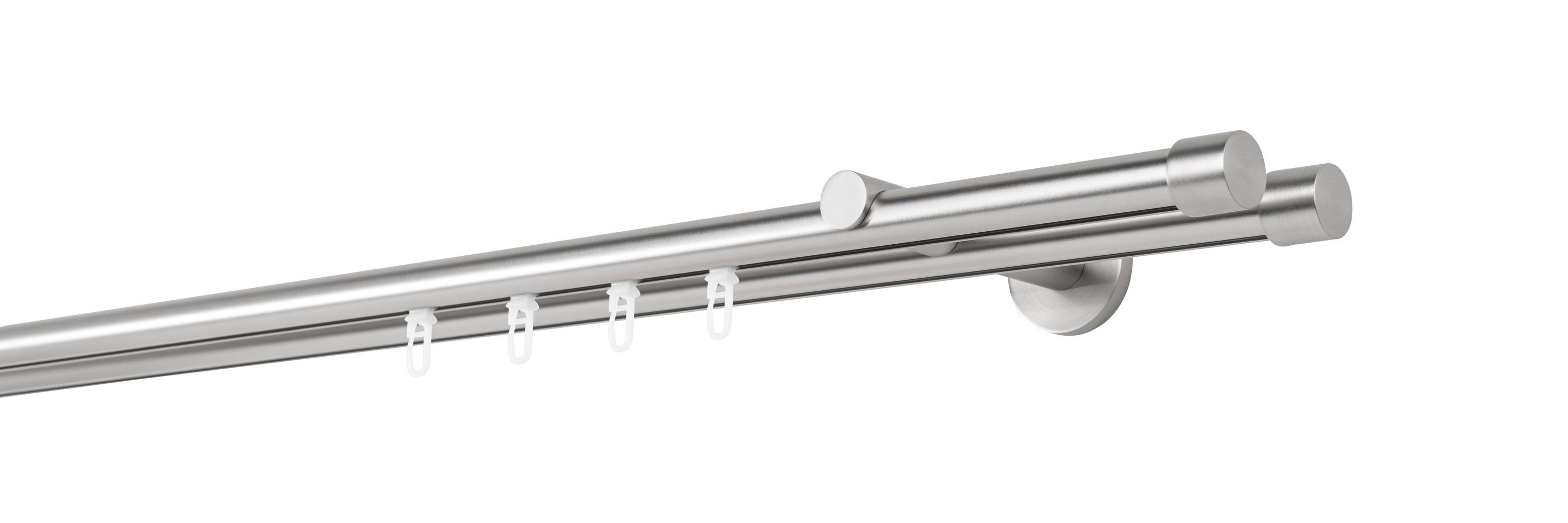 ondeco Gardinenstange Profil Wandabstand 12cm Kappe, günstig online kaufen