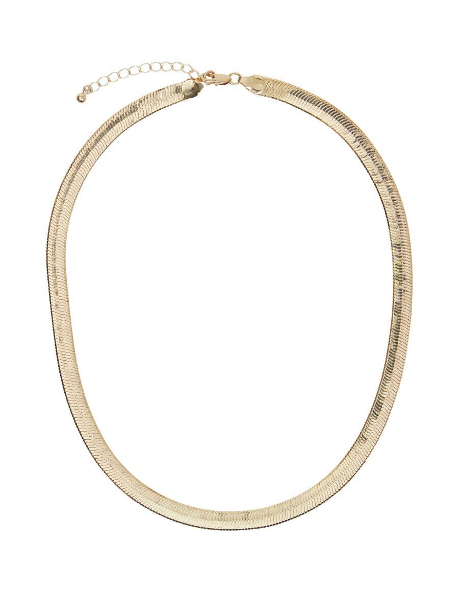 VILA Fischgrät- Halskette Damen Gold günstig online kaufen