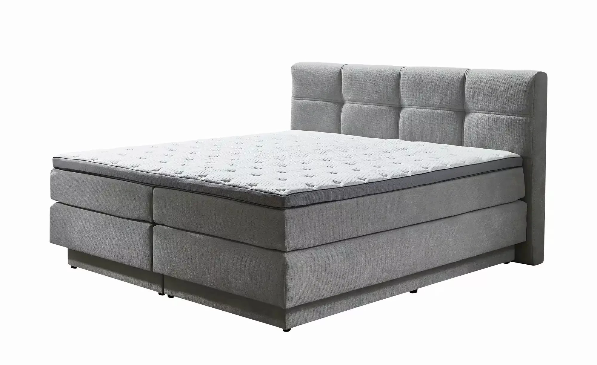 Boxspringbett Portage silber Liegefläche B/L: ca. 160x200 cm günstig online kaufen