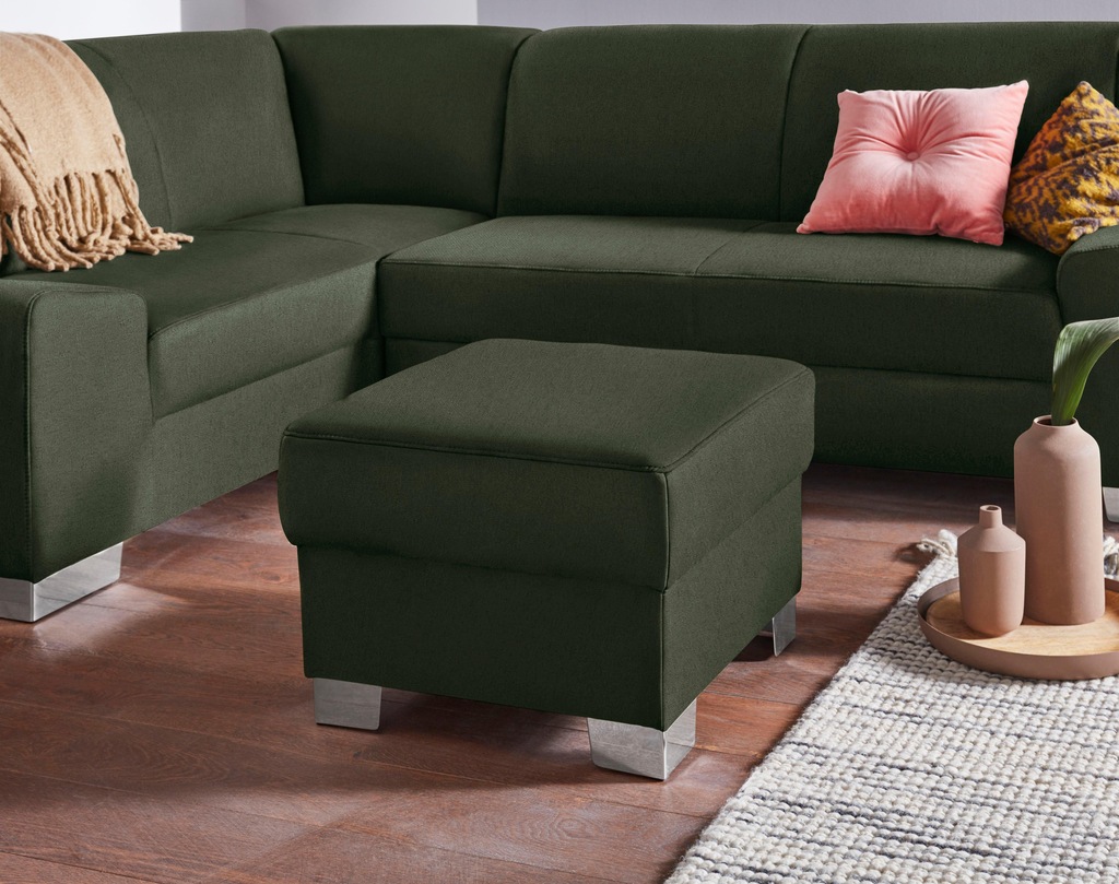 DOMO collection Hocker "Anzio", wahlweise mit Federkern günstig online kaufen