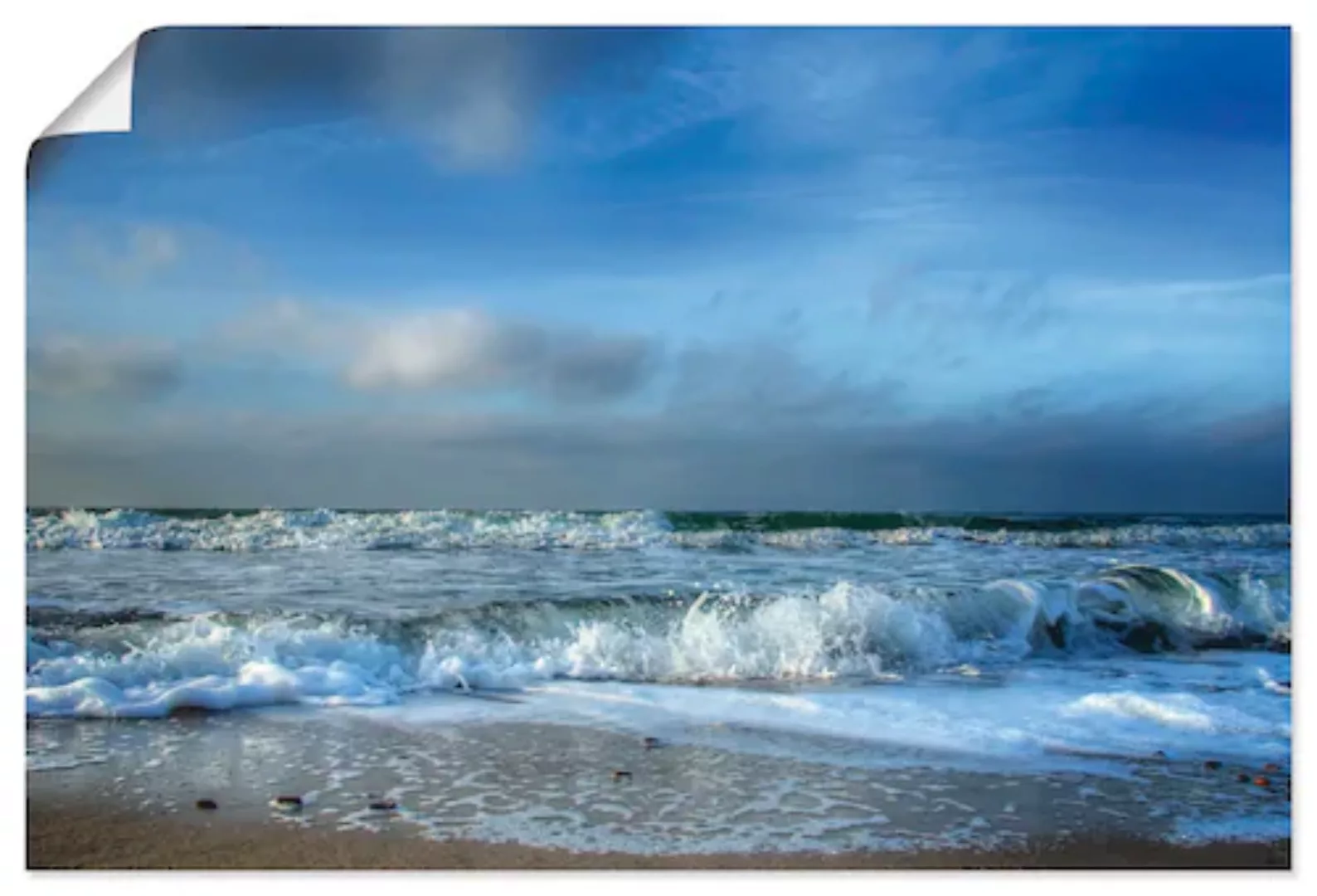 Artland Wandbild "Ostsee", Strand, (1 St.), als Leinwandbild, Poster in ver günstig online kaufen