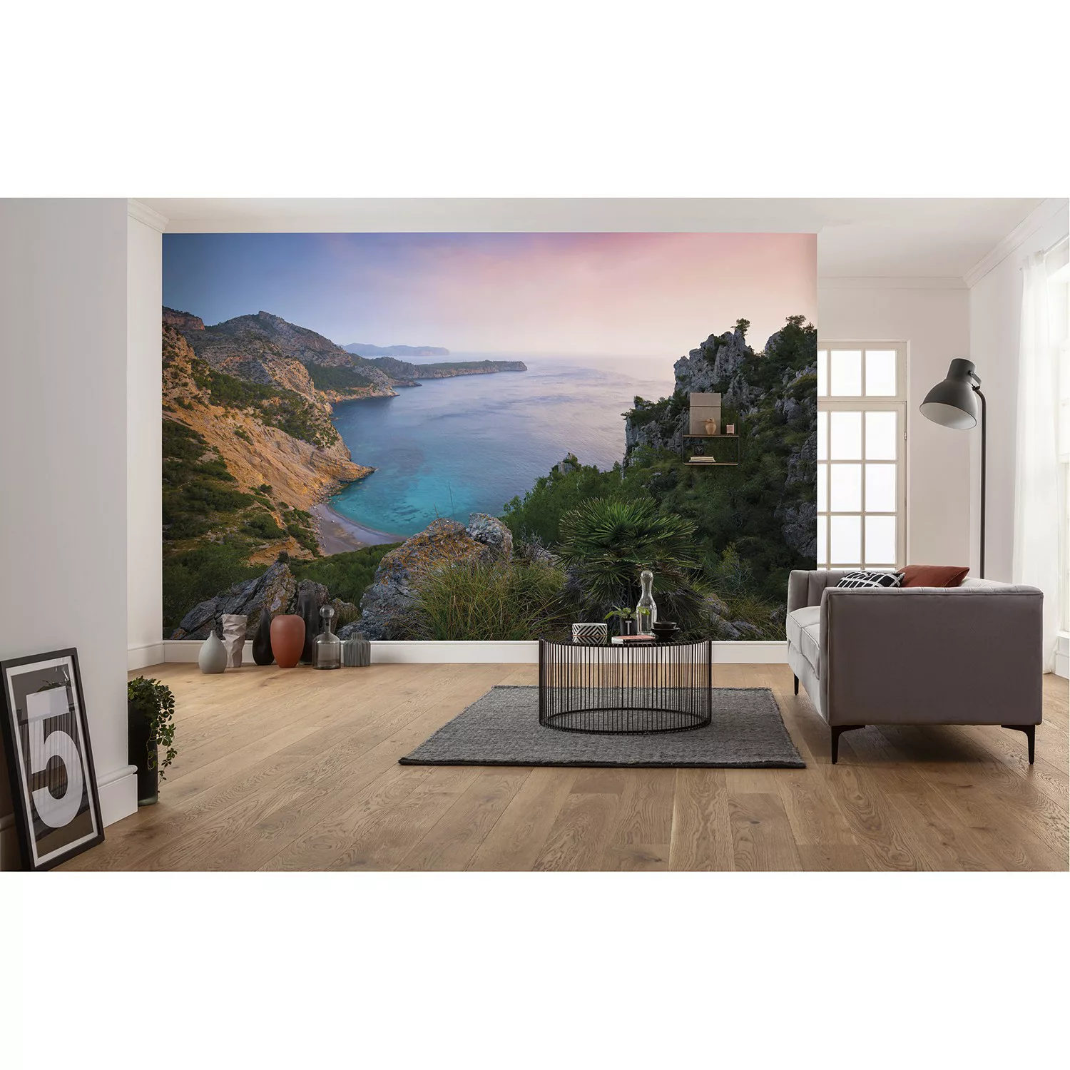 KOMAR Vlies Fototapete - Emerald Cove - Größe 400 x 250 cm mehrfarbig günstig online kaufen