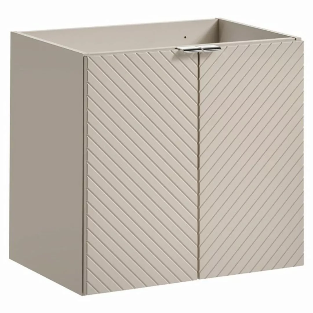 Lomadox Waschbeckenschrank VERACRUZ-56 Waschtischunterschrank 60cm, kaschmi günstig online kaufen