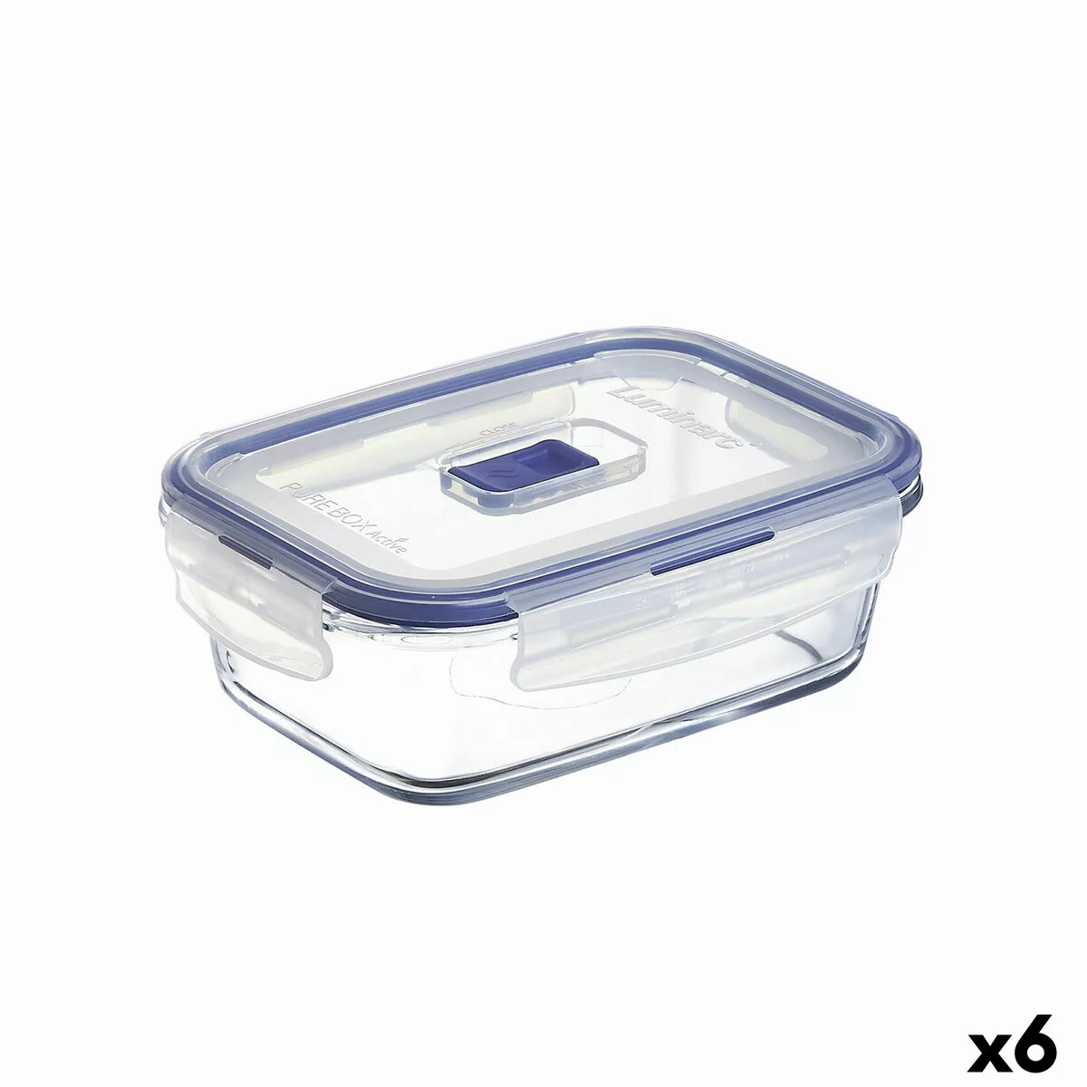 Lunchbox Hermetisch Luminarc Pure Box Active 16 X 11 Cm 820 Ml Zweifarbig G günstig online kaufen
