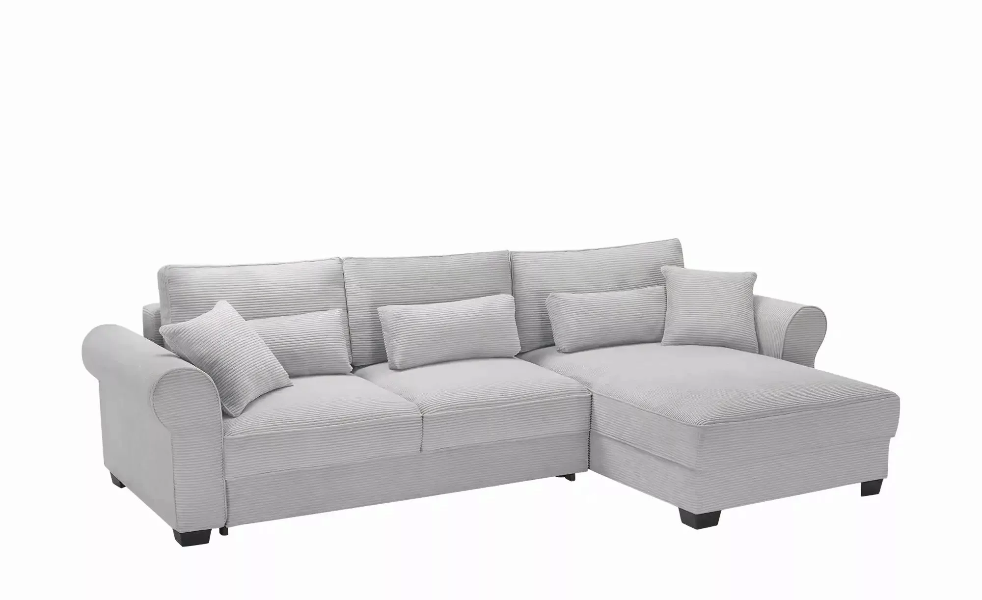 ED EXCITING DESIGN Ecksofa "Angelina L-Form", frei im Raum stellbar, mit Be günstig online kaufen