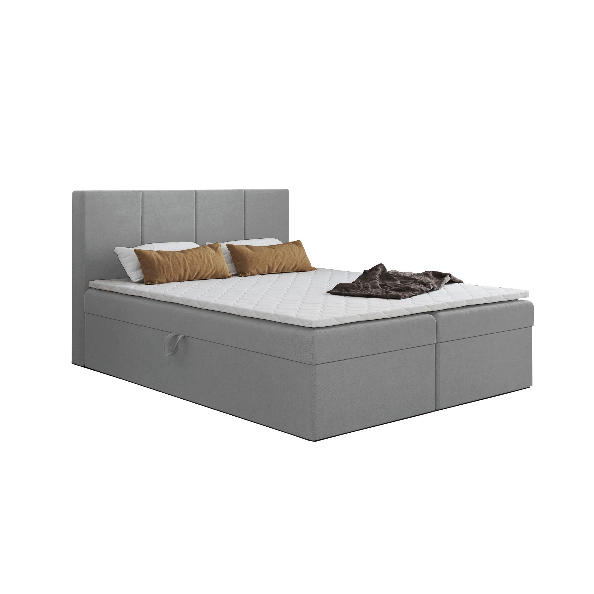 Godre Boxspringbett mit Bettkasten FARO 200x200 günstig online kaufen