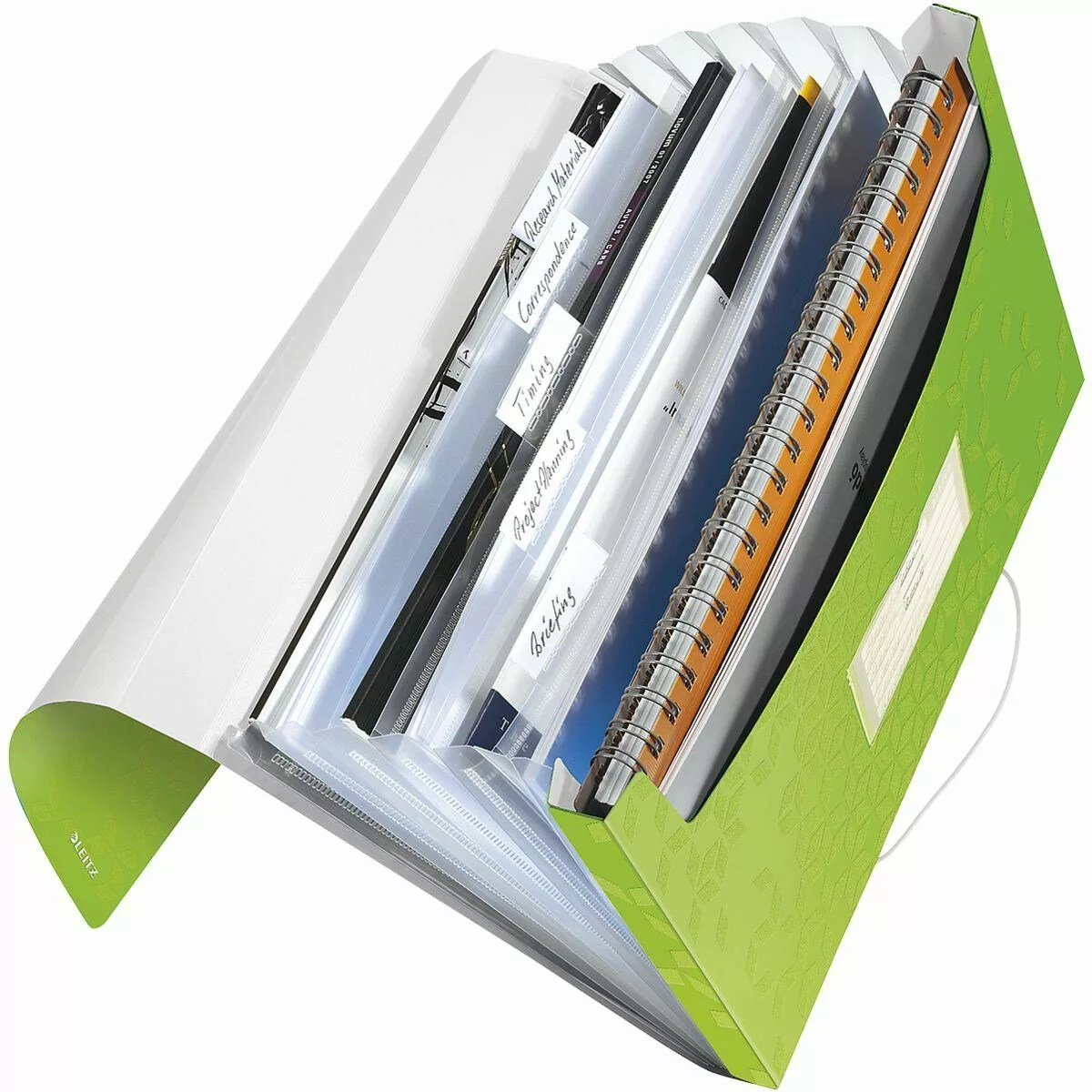 LEITZ Fächermappe WOW 4589, 6 Fächer günstig online kaufen