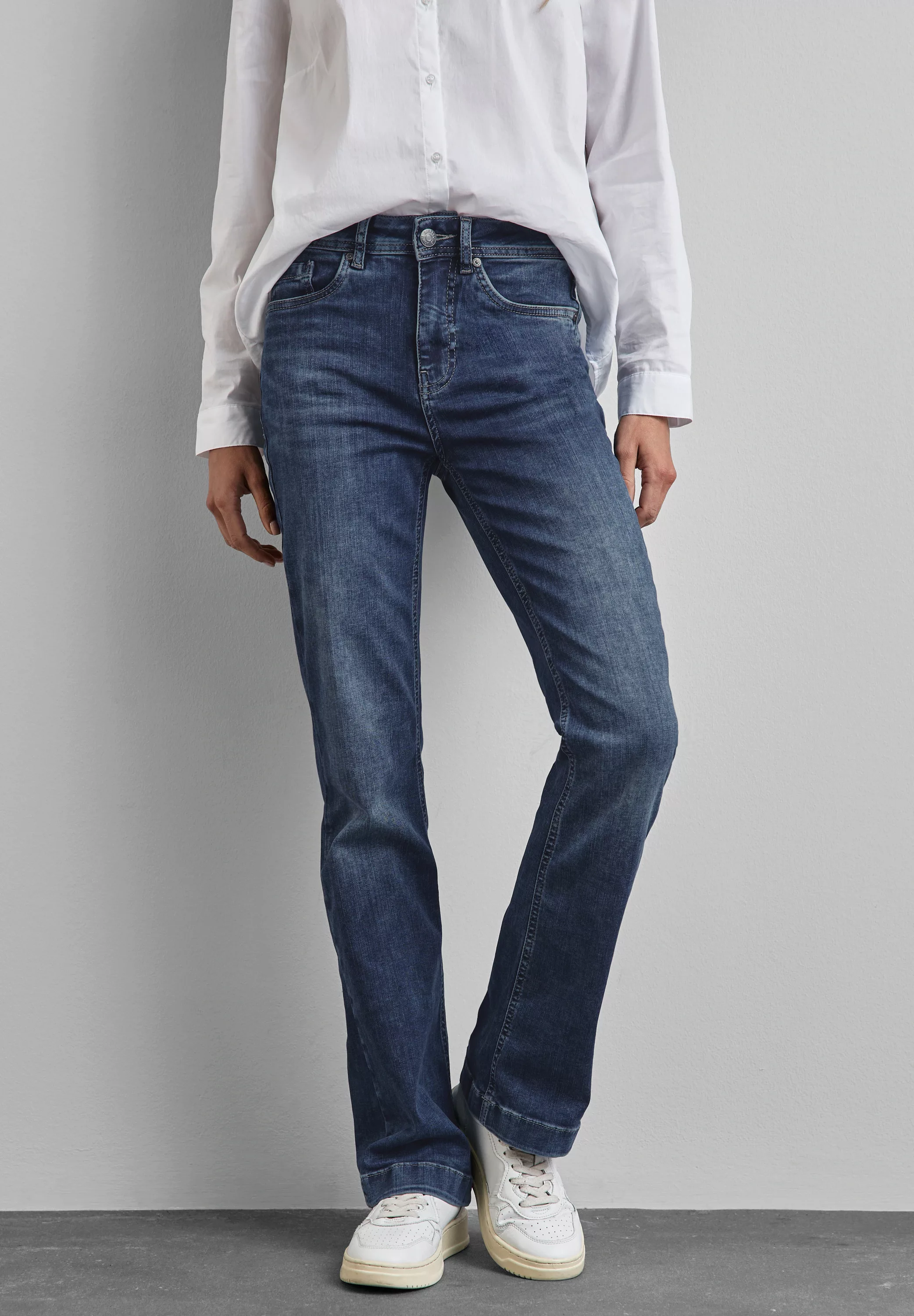 STREET ONE Slim-fit-Jeans mit Stretch günstig online kaufen