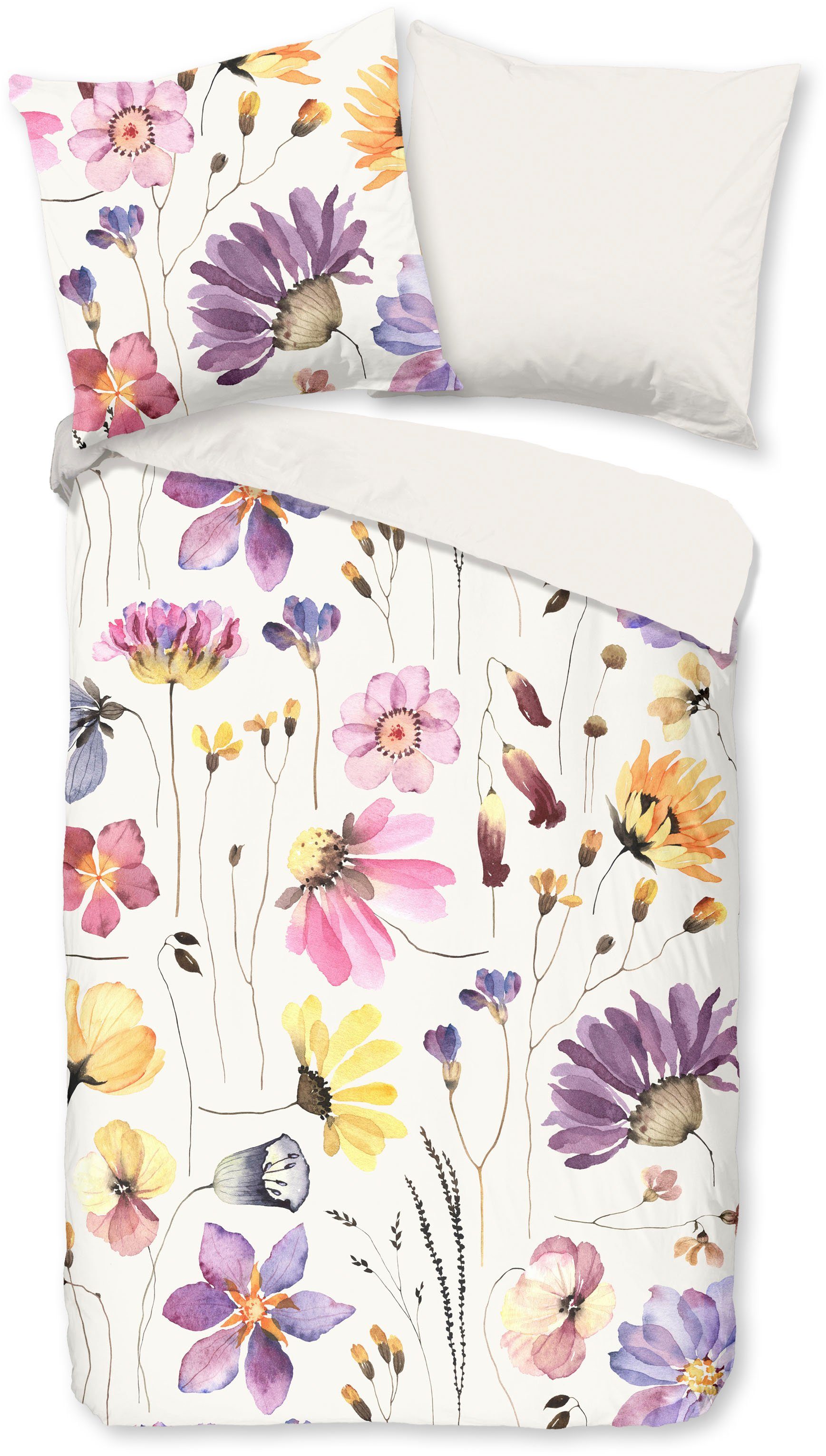 good morning Wendebettwäsche »Irze«, 100% Baumwolle, 135x200, Reißverschlus günstig online kaufen