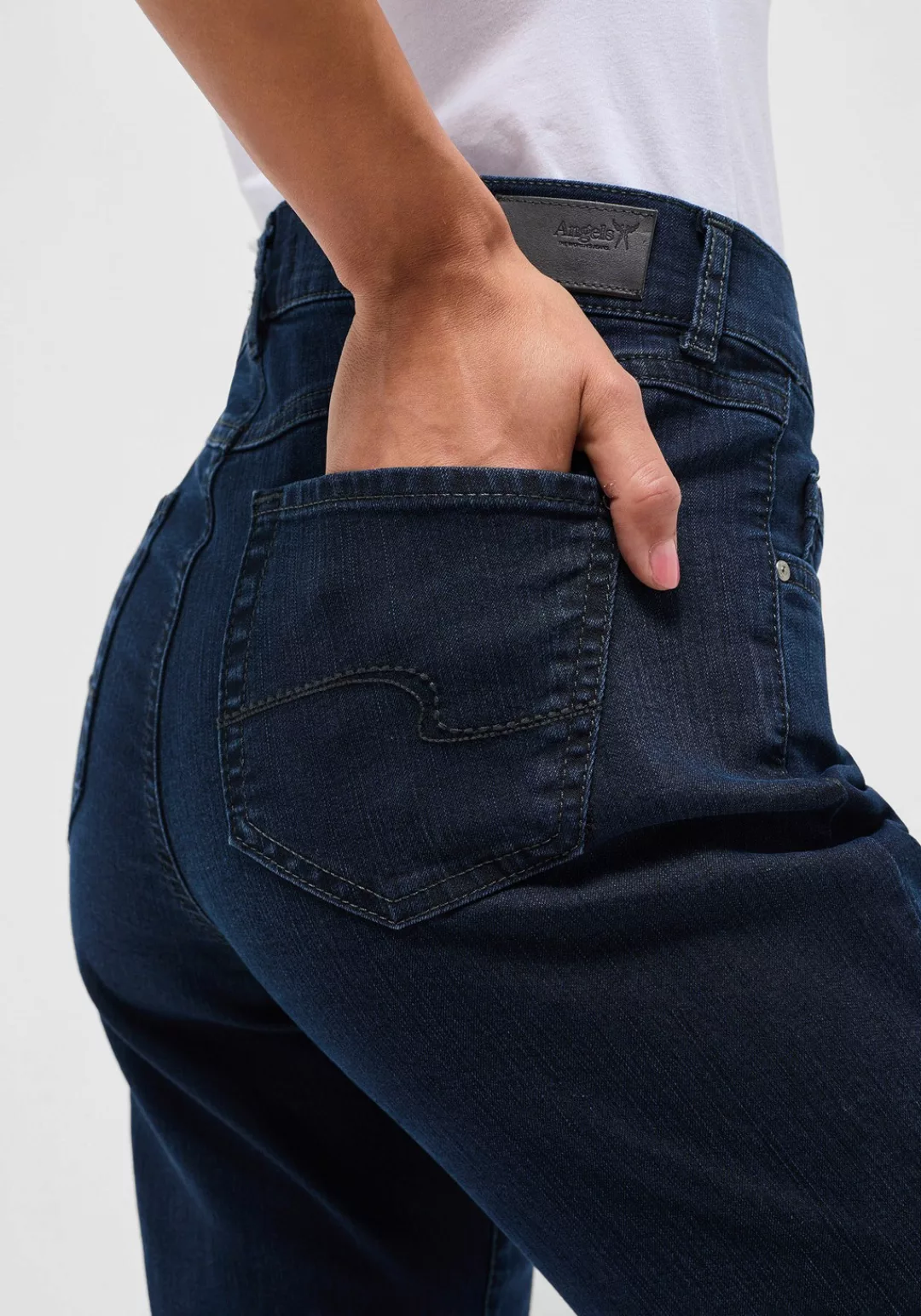 ANGELS High-waist-Jeans DOLLY im klassichen 5-Pocket-Stil günstig online kaufen