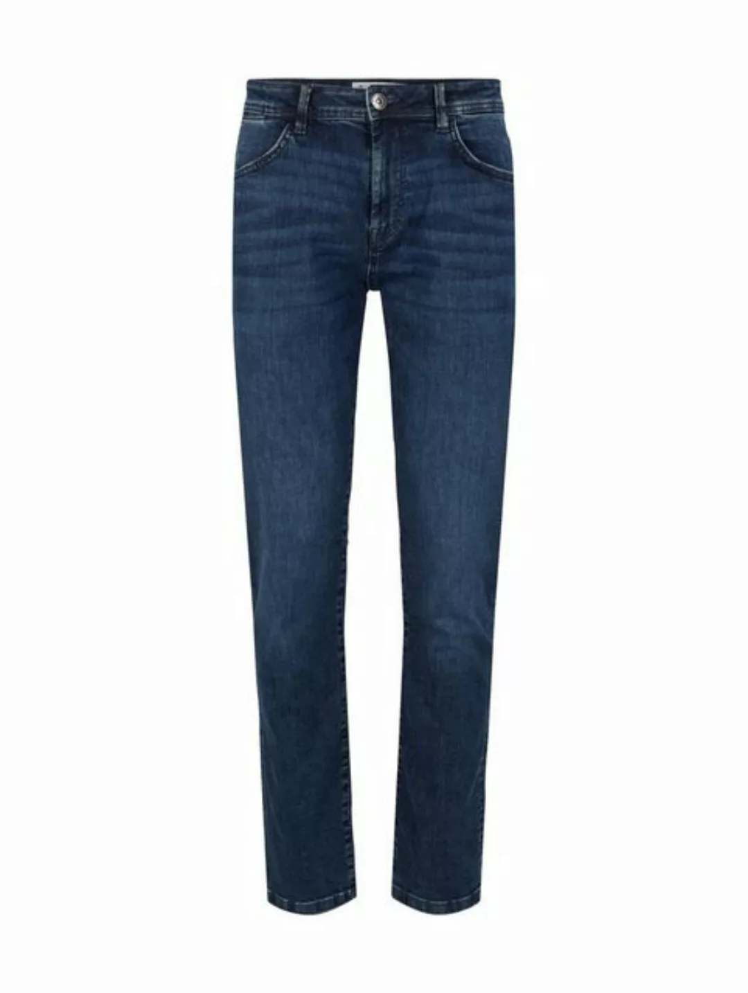 Tom Tailor Herren Jeans Josh - Slim Fit - Blau - Used Mid Stone Blue Denim günstig online kaufen