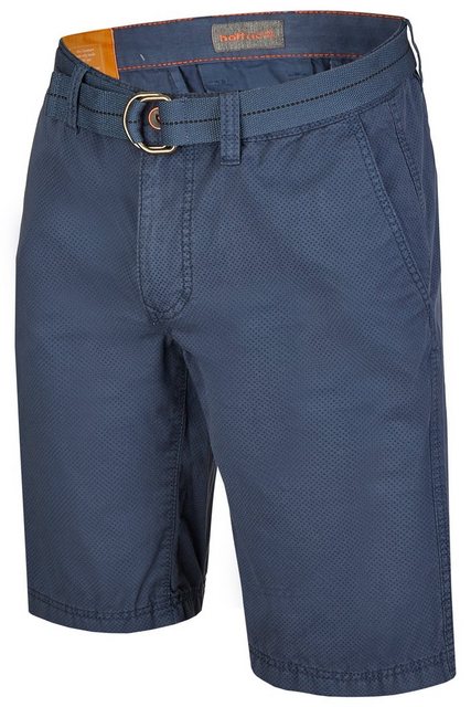 Hattric Bermudas Hattric Herren Chino Bermuda mit Gürtel Blue With günstig online kaufen