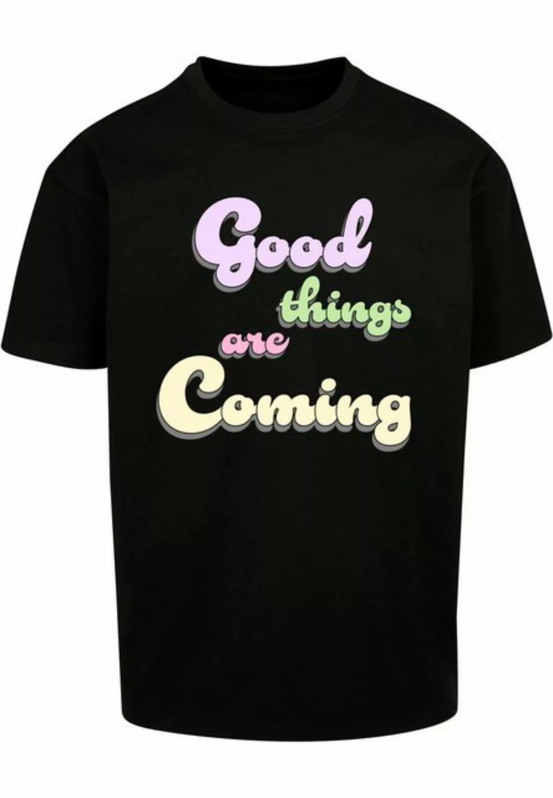 Merchcode T-Shirt Merchcode Herren Good Things Heavy Oversized Tee (1-tlg) günstig online kaufen