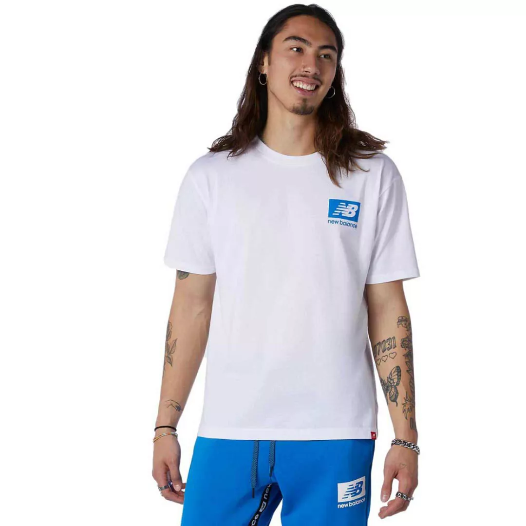 New Balance Essentials Id Kurzarm T-shirt L White günstig online kaufen