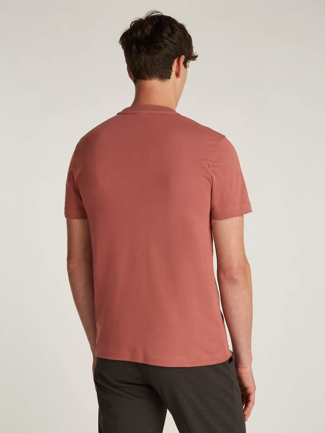 Calvin Klein T-Shirt MICRO LOGO INTERLOCK T-SHIRT mit Calvin Klein Logo auf günstig online kaufen