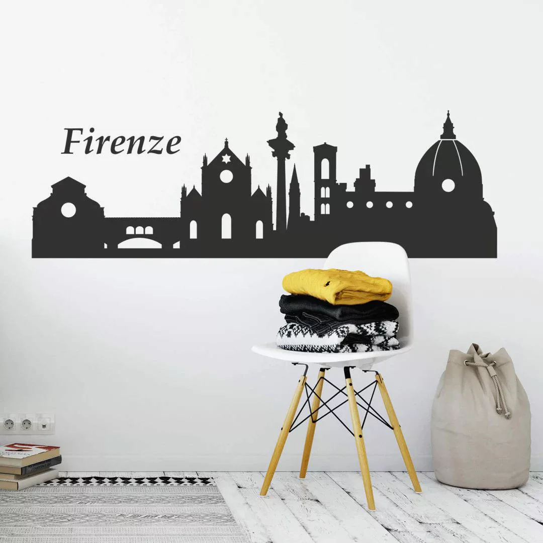 Wall-Art Wandtattoo "XXL Stadt Skyline Firenze 120cm", (1 St.), selbstklebe günstig online kaufen