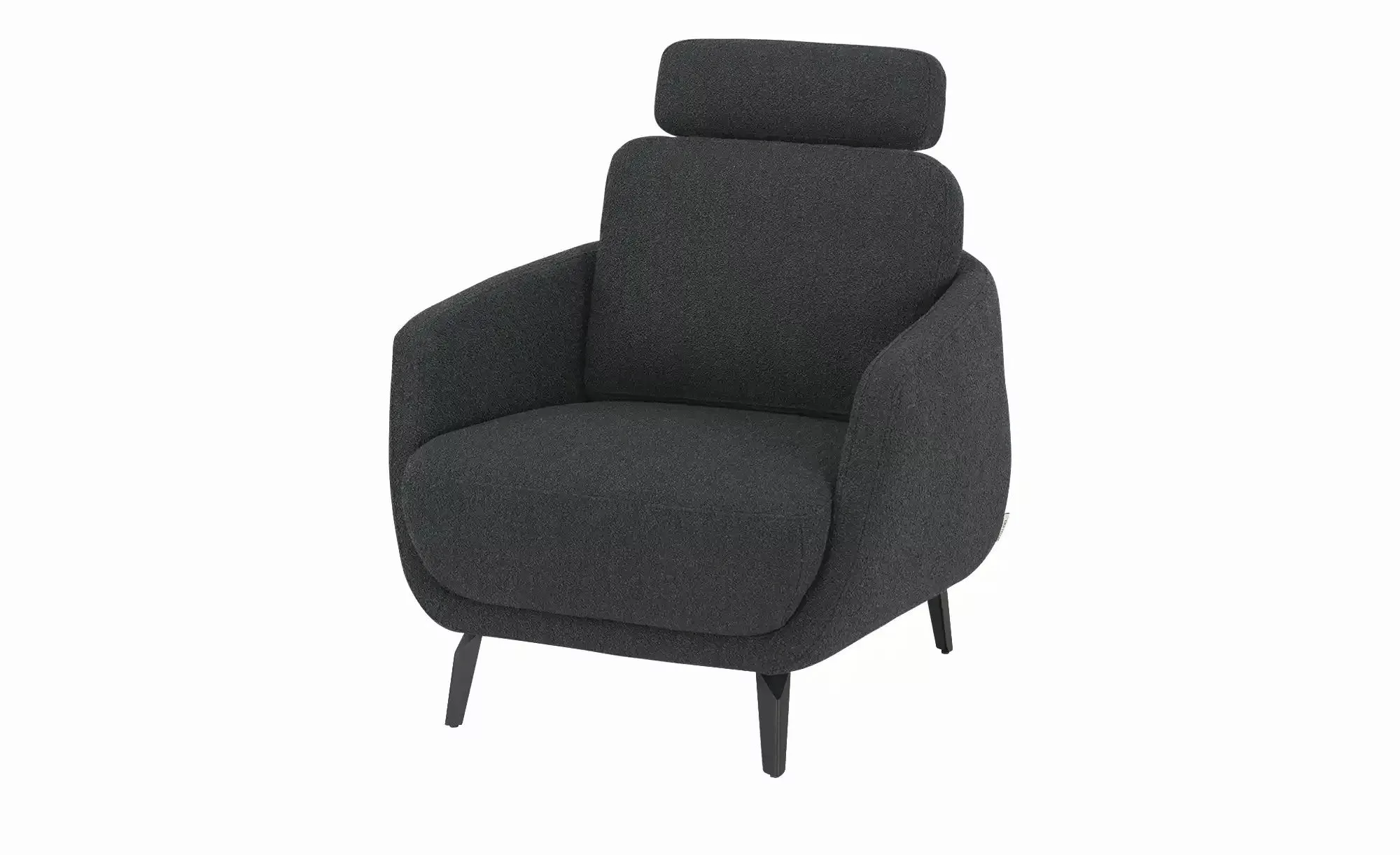 Jette Home Sessel aus Bouclé Jette About ¦ schwarz ¦ Maße (cm): B: 78 H: 95 günstig online kaufen