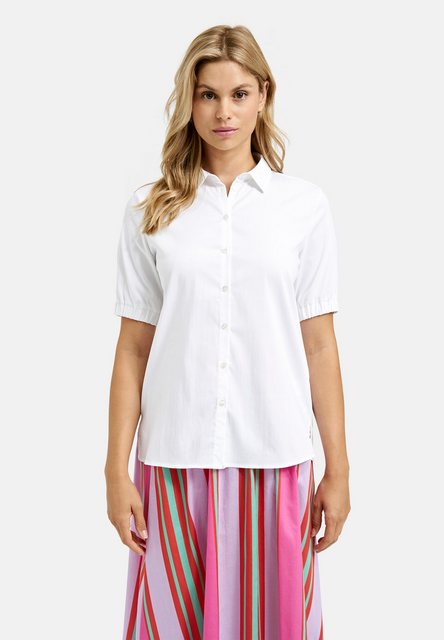 Milano Italy Kurzarmbluse BLOUSE W COLLAR AND günstig online kaufen