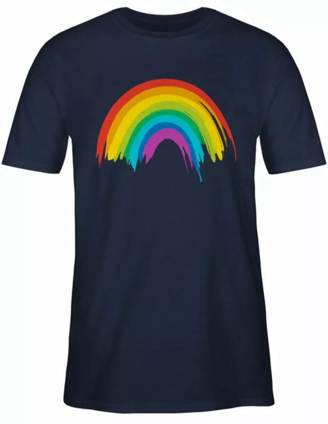 Shirtracer T-Shirt Regenbogen LGBT & LGBTQ LGBT Kleidung günstig online kaufen