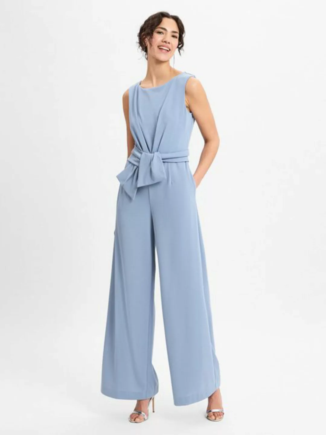 Vera Mont Overall "Vera Mont Jumpsuit mit weitem Bein", (1 tlg.), Bunddetai günstig online kaufen